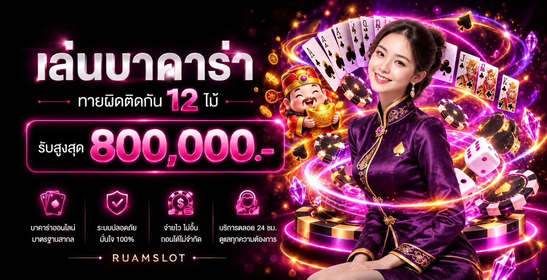 บาคาร่าออนไลน์ RUAMSLOT ภาพประกอบ